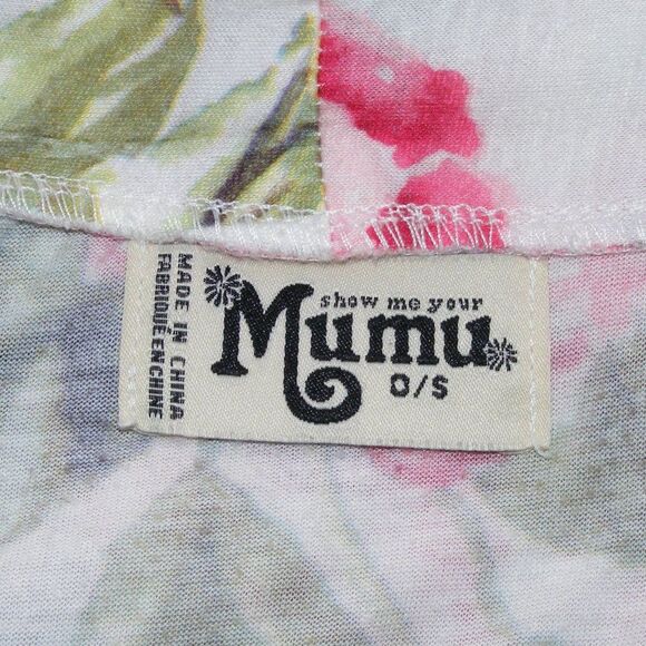 SHOW ME YOUR MUMU Robe  OS, Open Front/No Belt, floral print - Picture 9 of 10